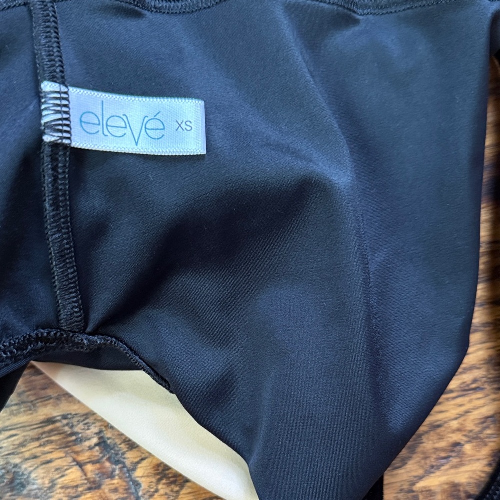 Eleve’ Black Alana Velvet Leotard - Picture 6 of 6